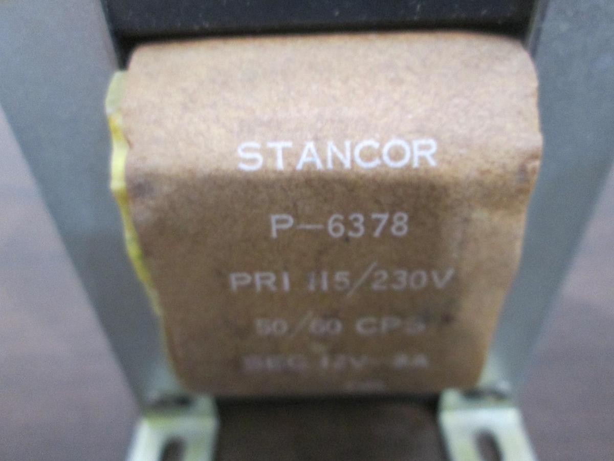 Used Stancor, P-6378, Power Transformer, 12V-8A, Used