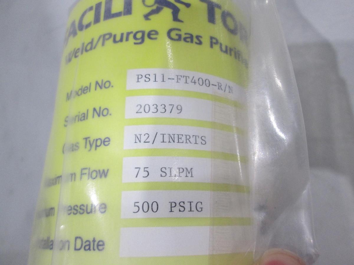 SAES Pure Gas, PS11-FT400-R/N, 75 SLPM, 500 PSIG, New