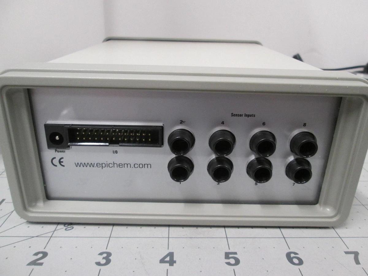 Used Epichem Group, EPCR-8 Level Indicator, 8-Channel Digital Liquid Monitor w/ Power