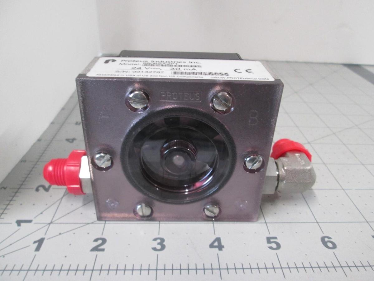 Proteus, Model 9806SA2P1, Fluid Flow Switch, 24V, 30mA, New