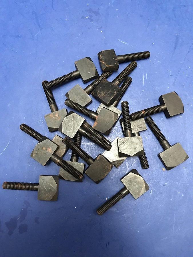 Used Carr-Lane CL-4-QTS Quarter Turn Screw, 5/16-18" x 1-1/2", Lot of 18