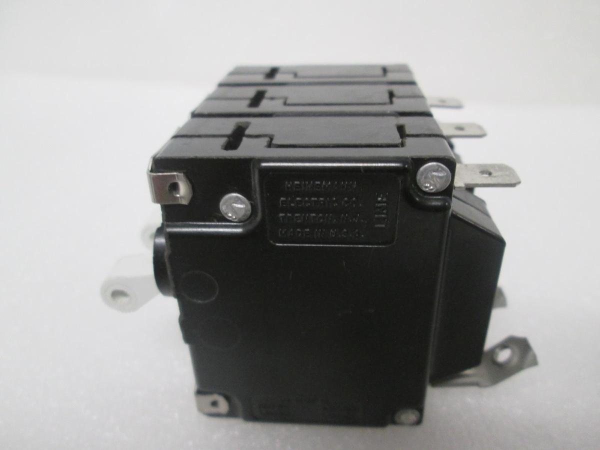 Used Heinemann, JA3S-D3-A-0015-02E, Circuit Breaker, 3 Pole, 15A, New