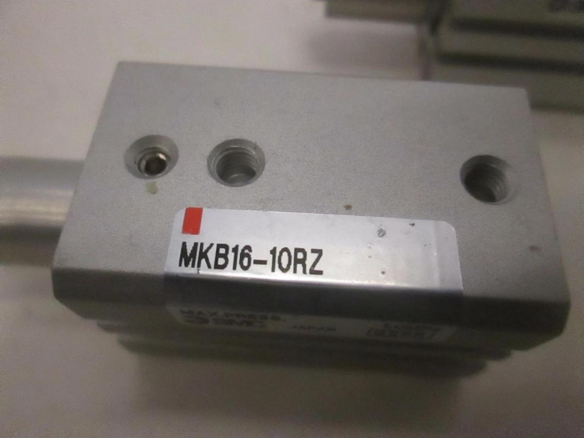 Used SMC, Rotary Clamp Cylinder, MKB16-10RZ, Used, Lot of 2