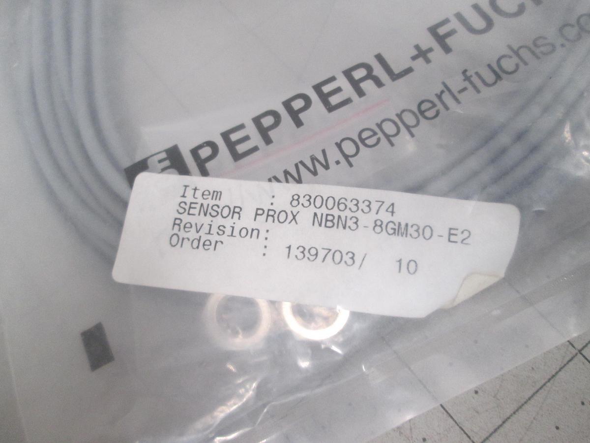 Pepperl+Fuchs, NBN3-8GM30-E2, Proximity Sensor, 830063374, New Sealed