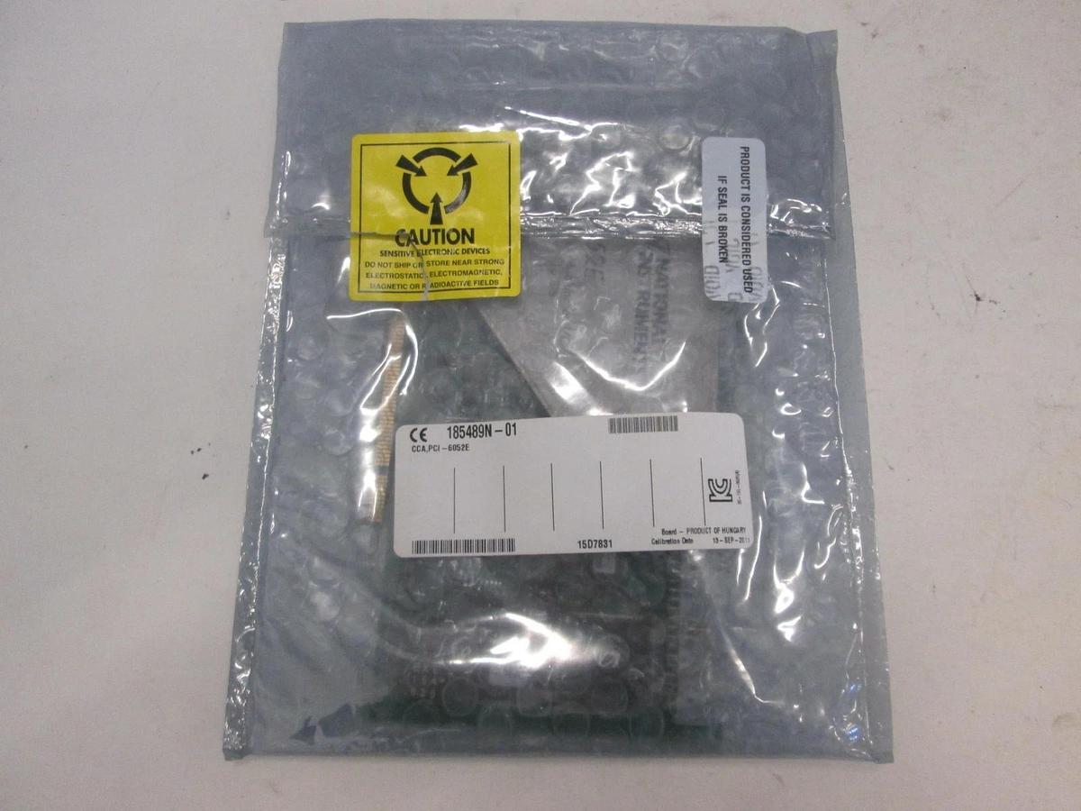 Used National Instruments, PCI-6052E, Multifunction I/O Board, New
