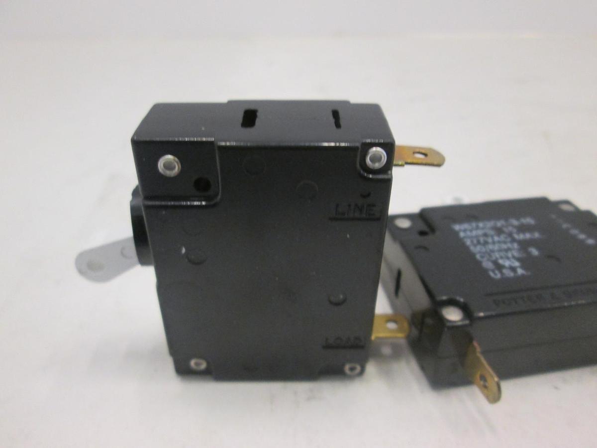 Used Potter & Brumfield, W67X2Q1-3-15, Circuit Breaker Switch, Used, Lot of 2