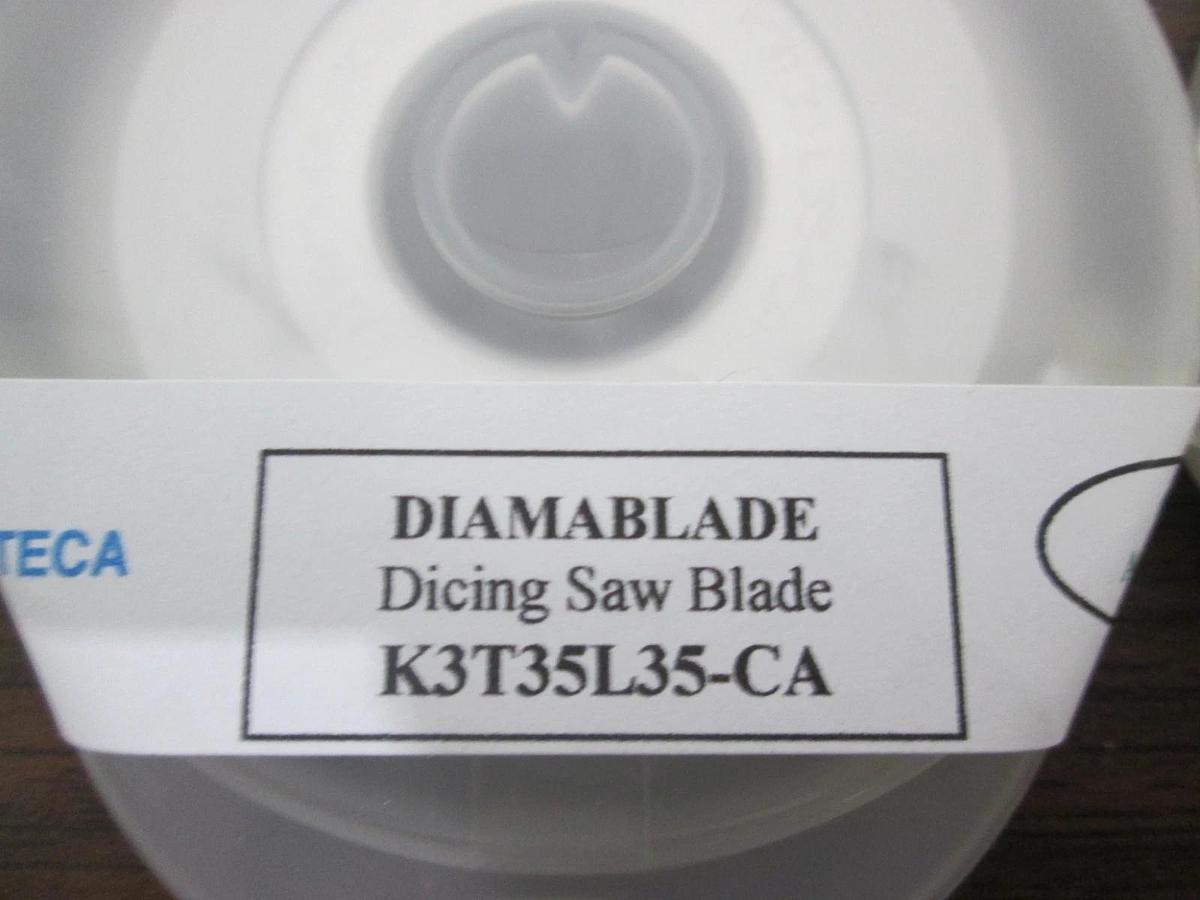 Keteca, Diamablade Dicing Saw Diamond Blade, K3T35L35-CA, New, Lot of 6