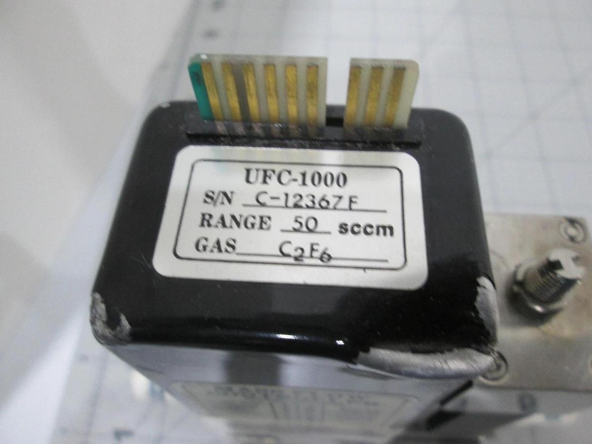 Used Unit, UFC-1000, Mass Flow Controller, C2F6, 50 SCCM, Used