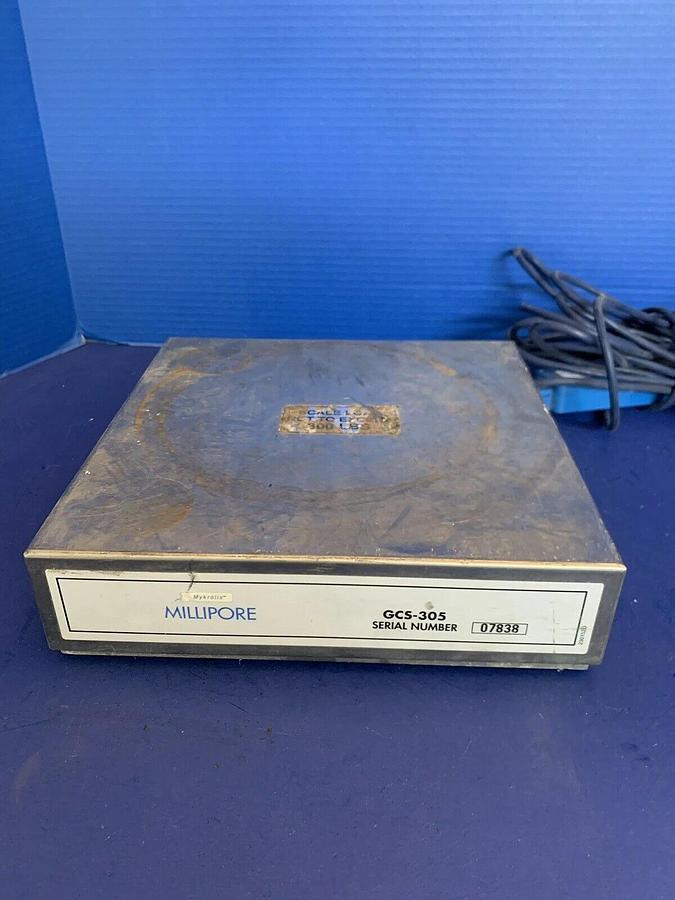 Used Millipore GCS-305 Cylinder Scale, 300lb, Used