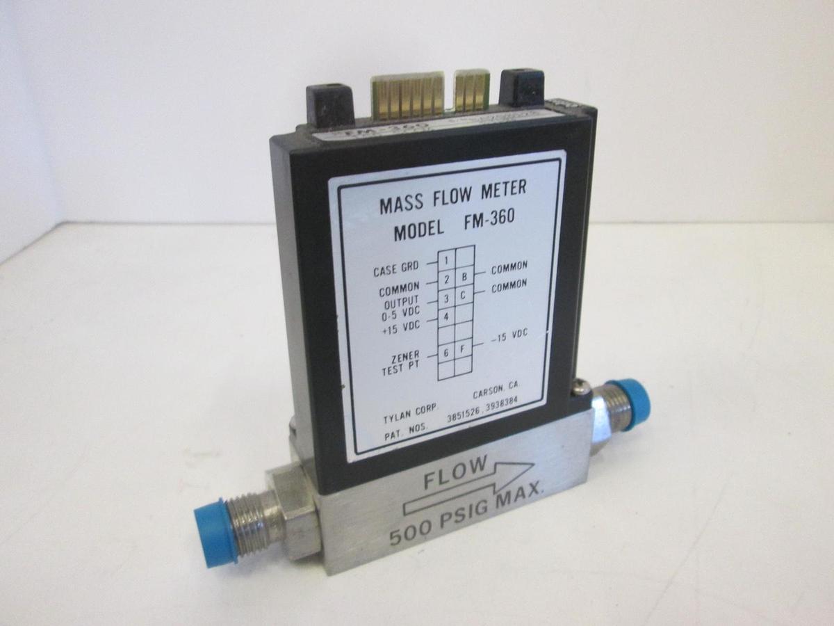 Used Tylan, FM-360, Mass Flow Controller, SIH4, 100 SCCM, Used