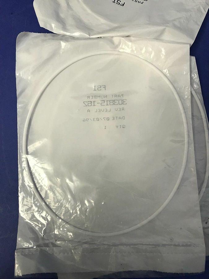 Used FSI 303815-162 Teflon O-Ring 5.737" ID, #162, Lot of 3