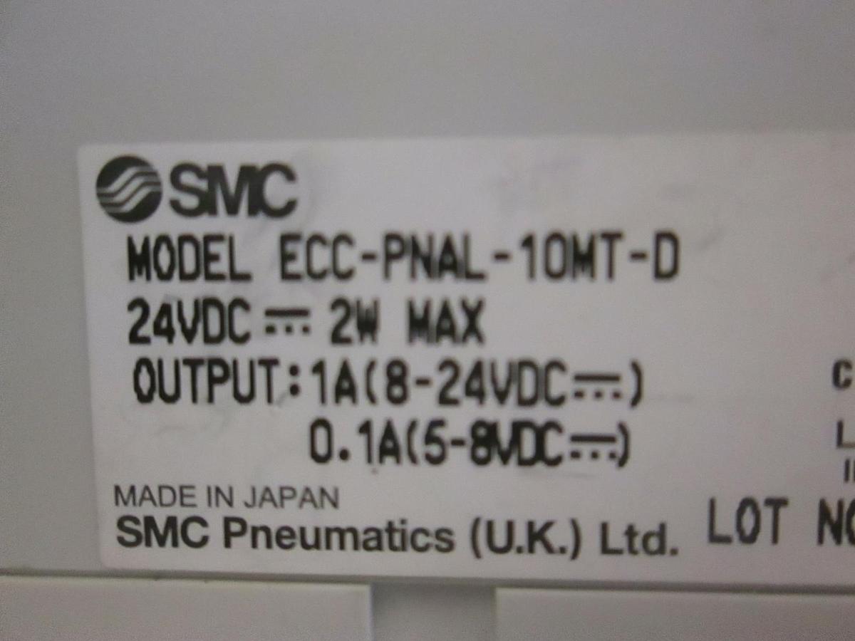 Used SMC, Transistor Output, ECC-PNAL-10MT-D, Used