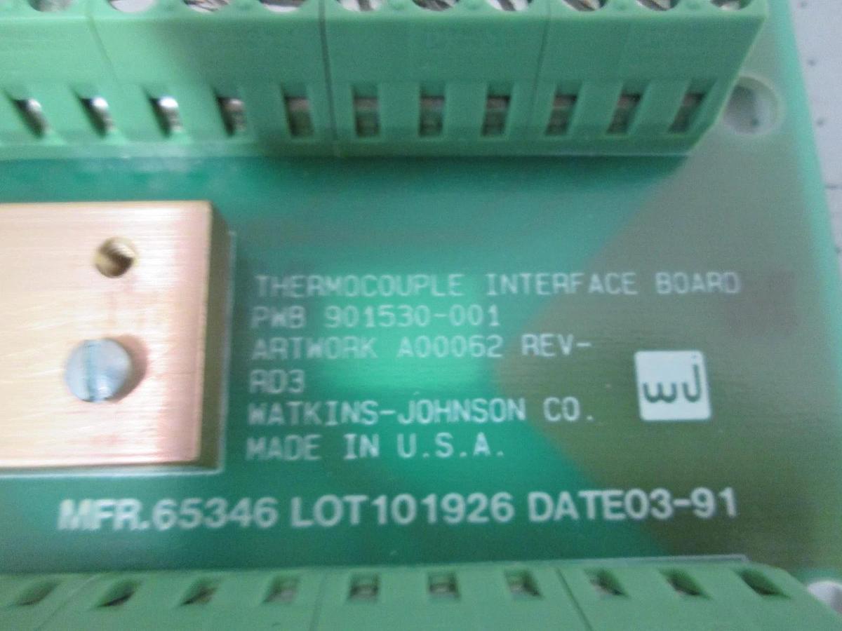 Watkins Johnson, 901531-001, Interface TC PCB Assy, New