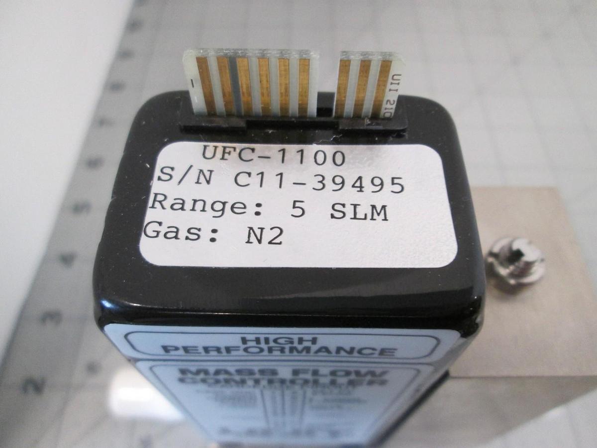 Used Unit, UFC-1100, N2, 5 SLM, Mass Flow Controller, New