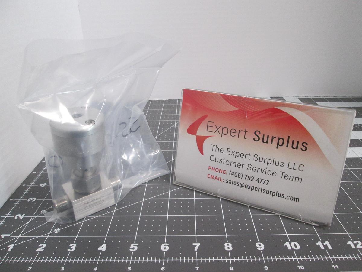 Used Swagelok Nupro SS-6BK-10 Bellows Sealed Valve 3/8" Butt Weld New
