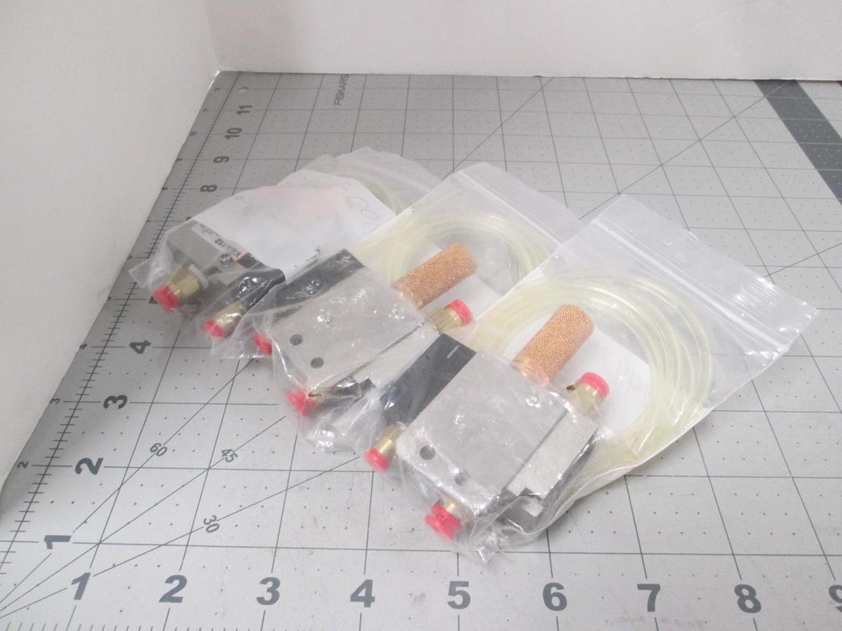 Used SMC, VZA412, Pilot Supply Valve, New, Lot of 3
