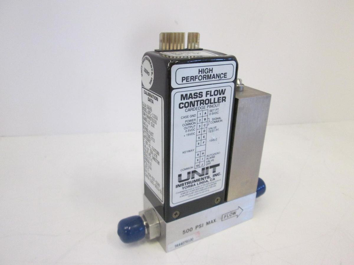 Used Unit Instruments, UFC-1100A, Mass Flow Controller, 10 SLM, Ar, Used