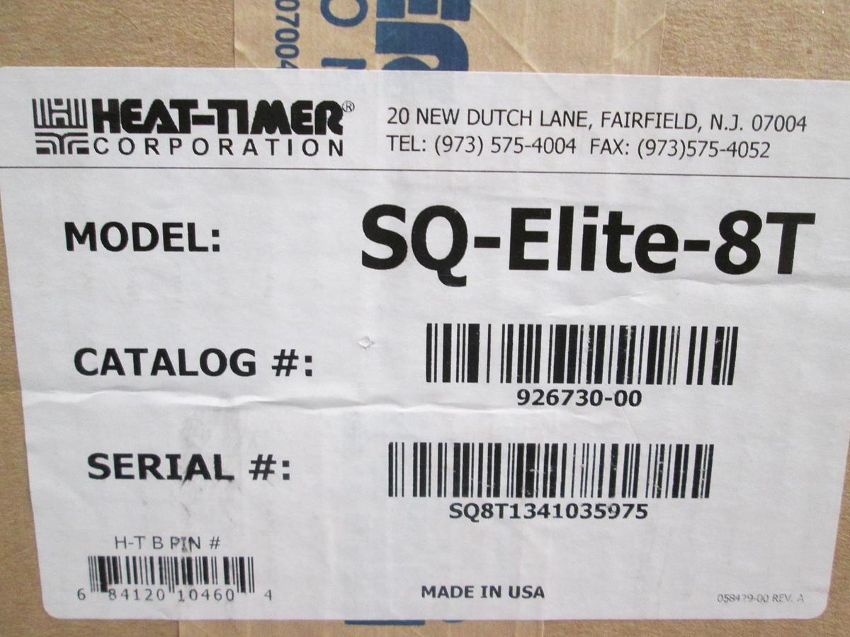 Heat-Timer, SQ-Elite-8T, 926730-00, 8-Stage Hydronic Boiler Control NIB