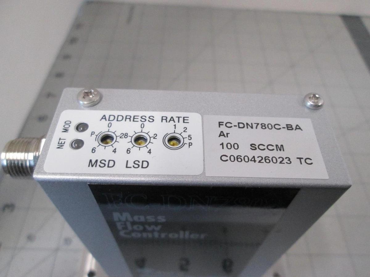 Aera, FC-DN780C-BA, Ar, 100 SCCM, Mass Flow Controller, New