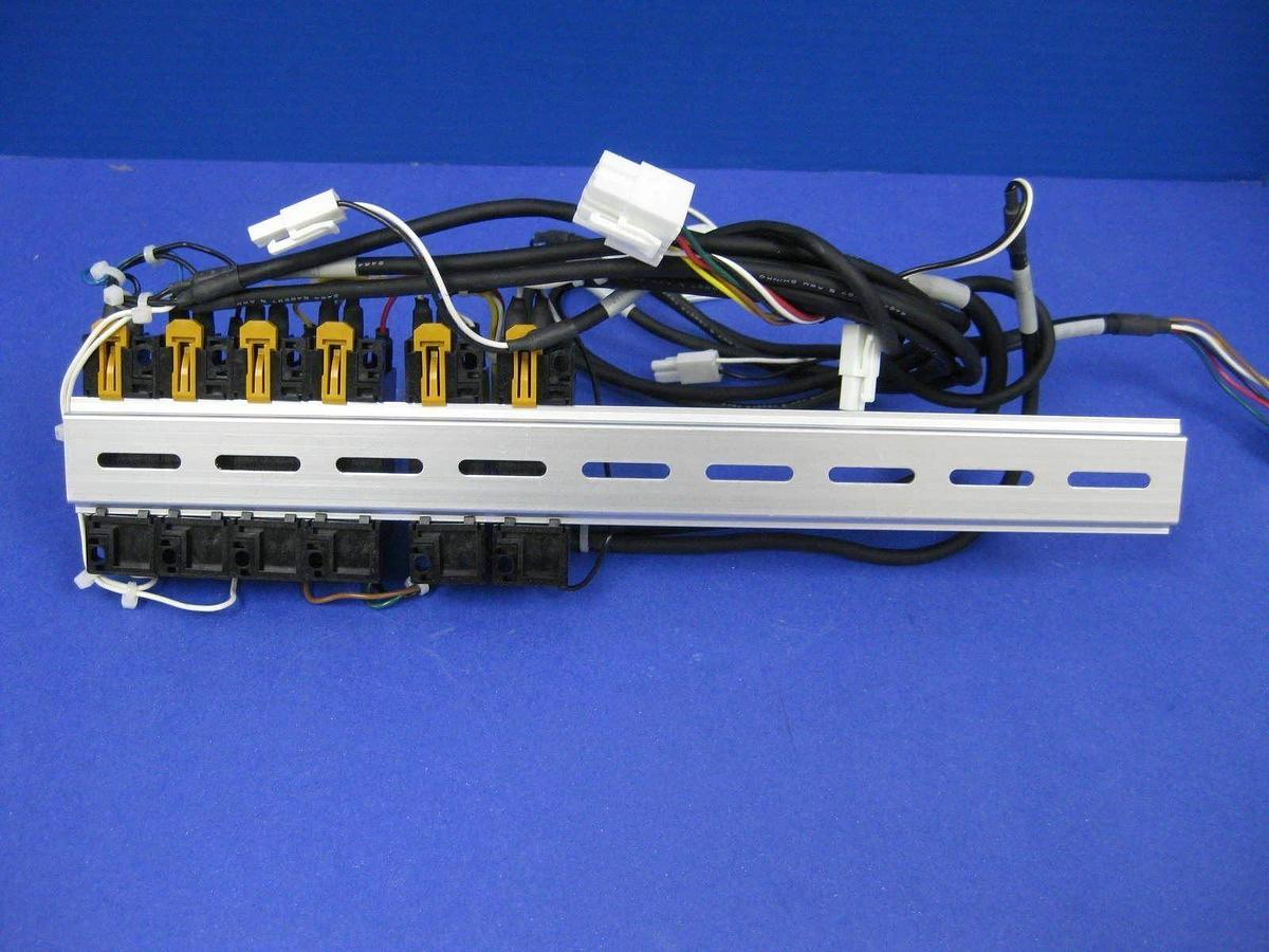 Used OMRON Relay Assy w/ MY2N-D2 Relays and G3FD-102SN SS Relay, Track Mount