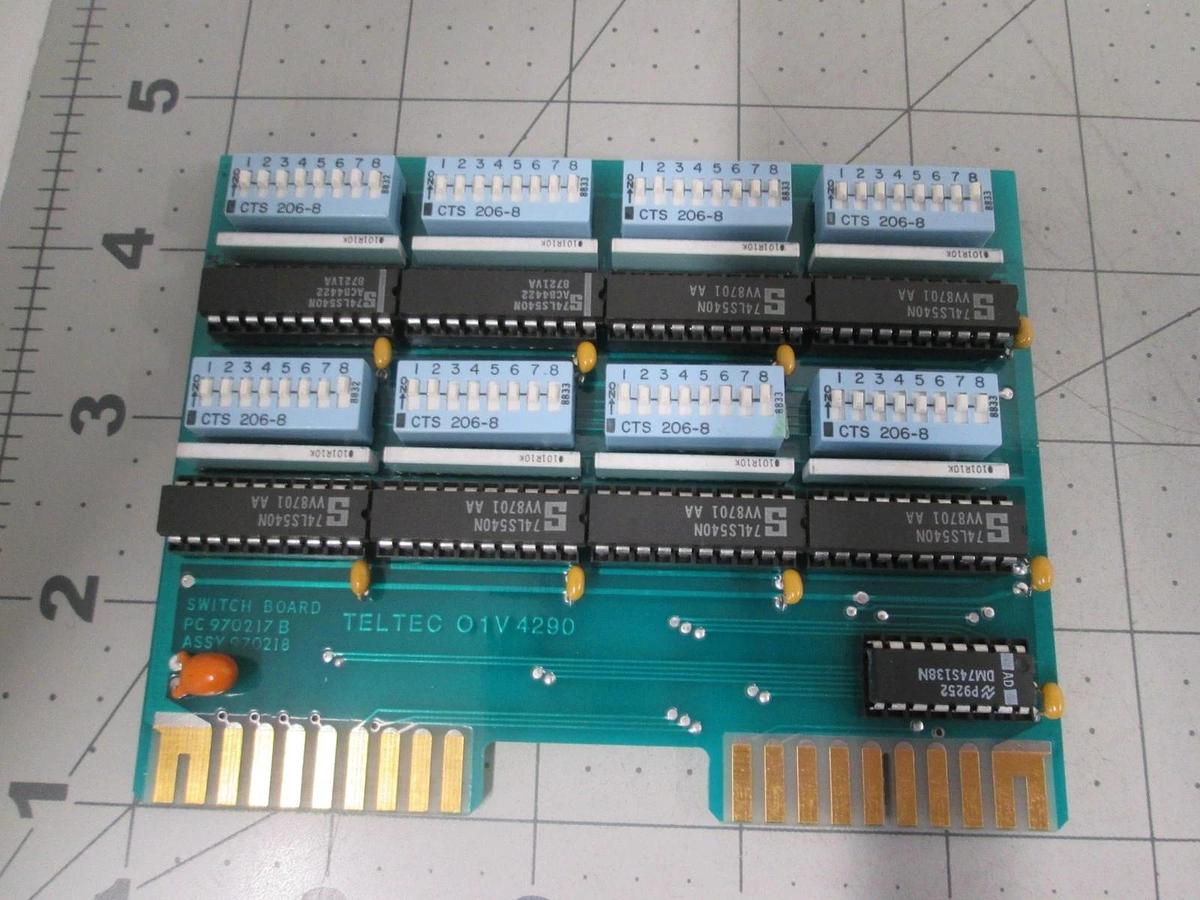 Watkins Johnson, 970218-000, Switch Circuit PCB Assy, New