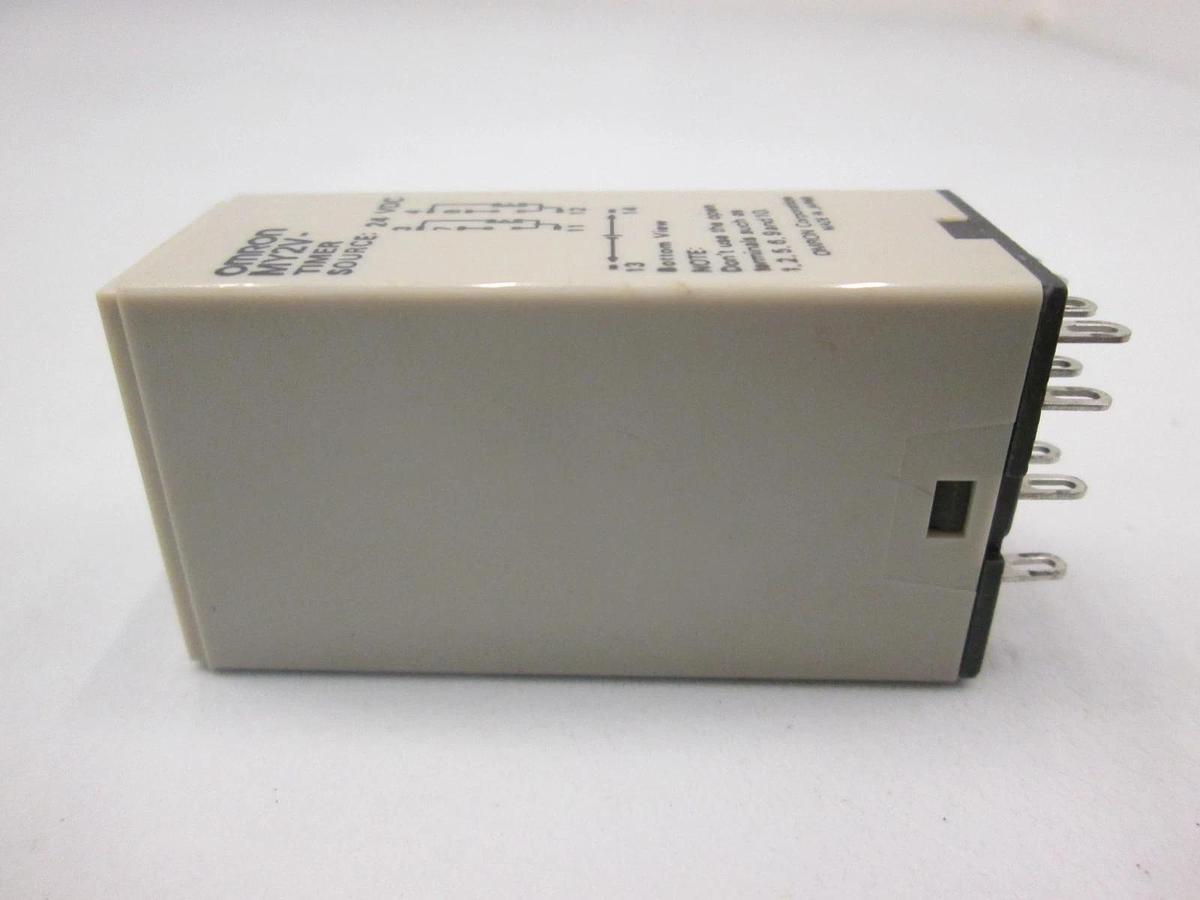 Used Omron, MY2V, 5 Sec Time Delay Relay, 24 VDC, Used