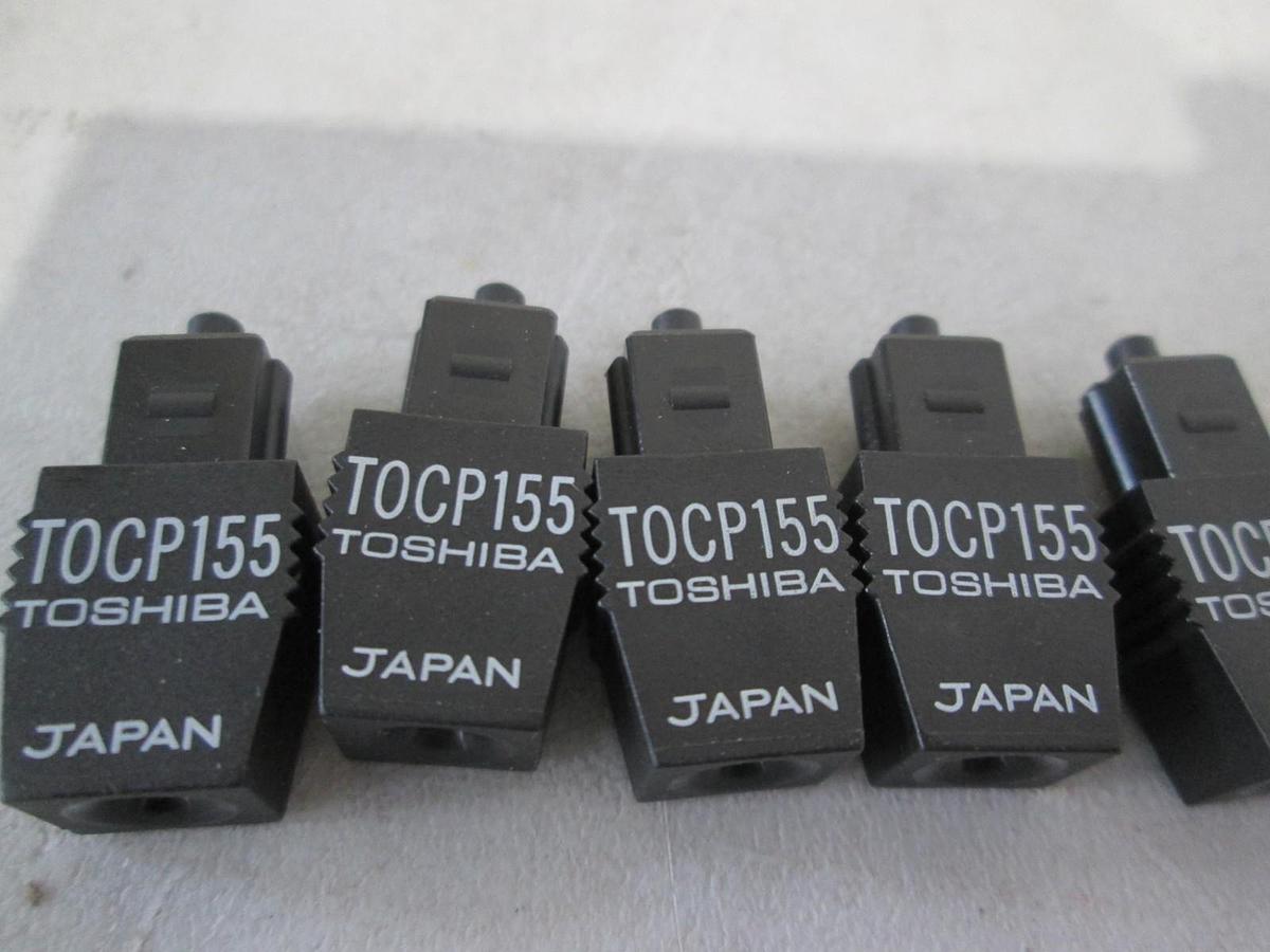 Used Toshiba, TOCP155, Optical Fiber Connector, Used, Lot of 5