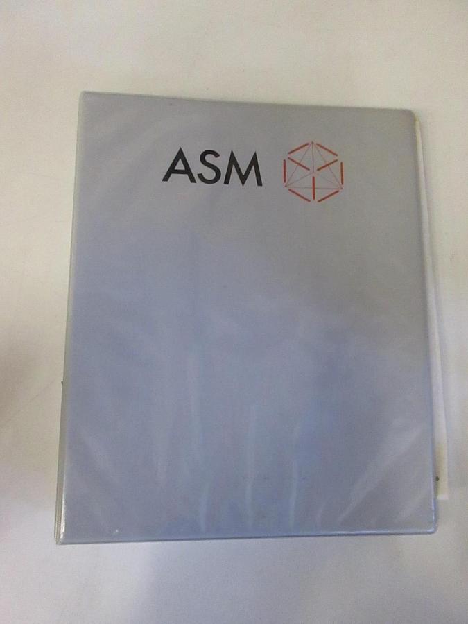 Used ASM Flat Panel Display Model 287 Operating Manual, Used