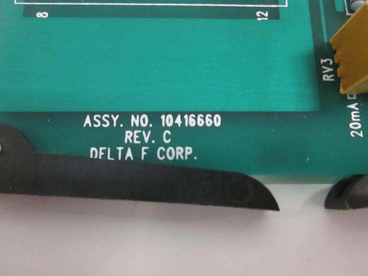 Used Delta F PCB Assy, 10416660, Used
