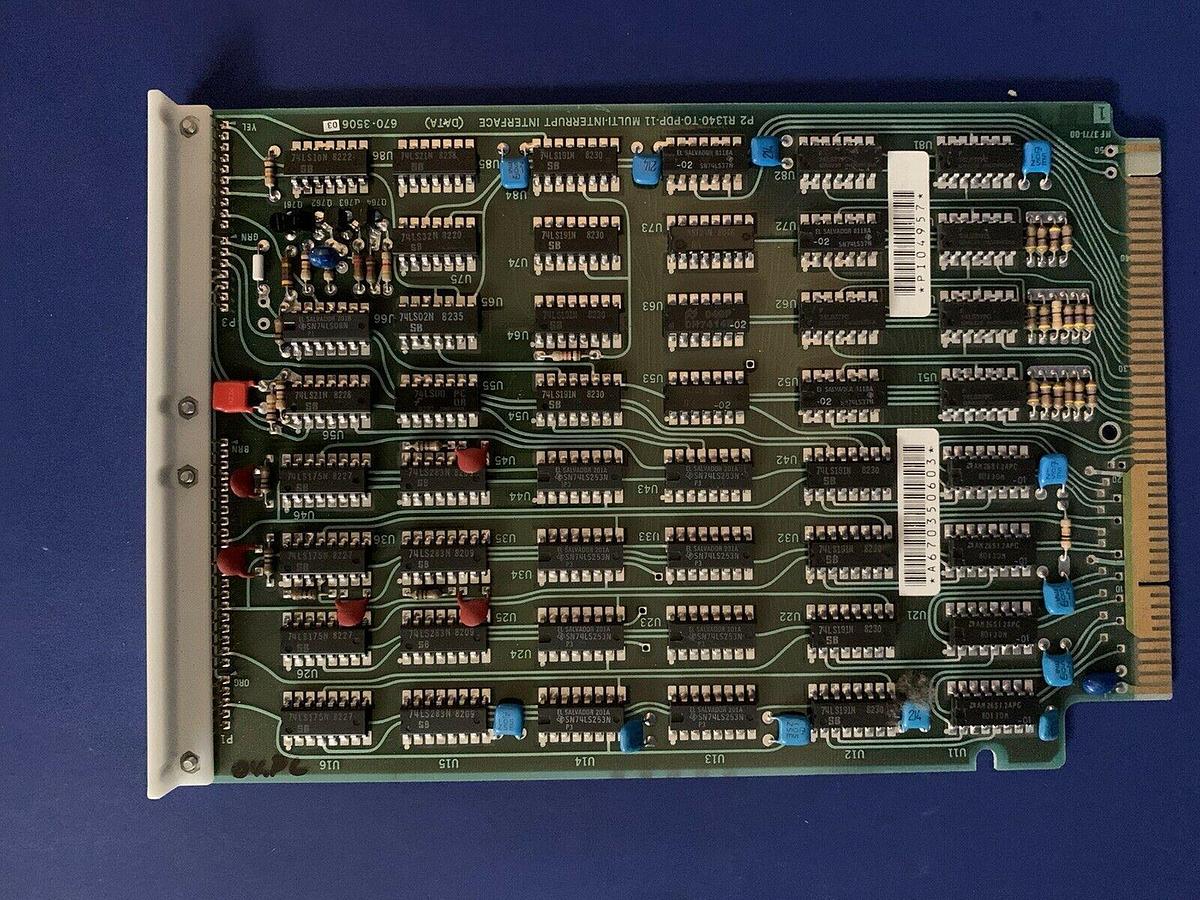 Used Tektronix Multi-Interrupt Interface PCB Assy, 670-3506-03, Used