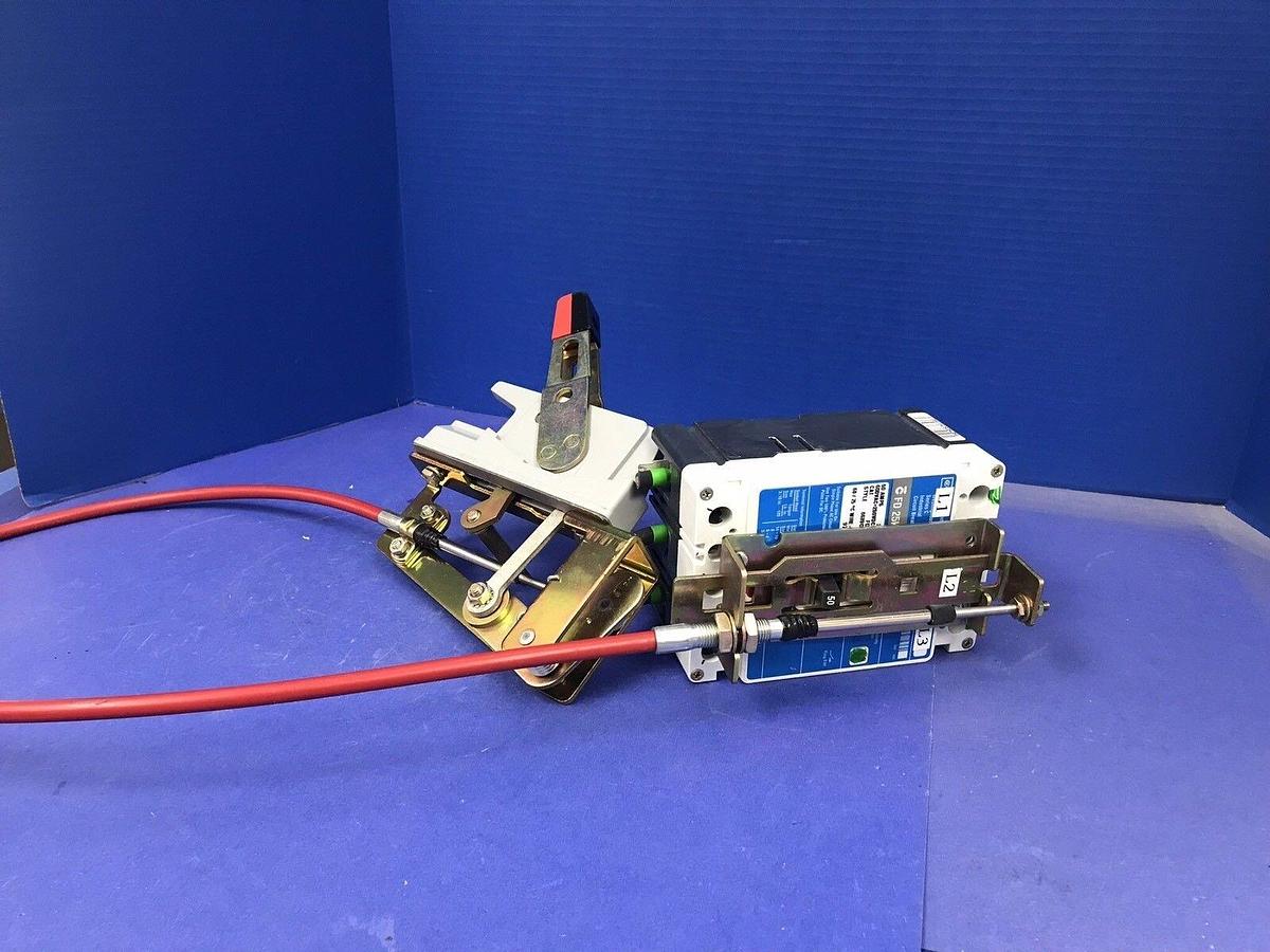 Used Westinghouse FD 25K Circuit Breaker 70A, 600 VAC-250 VDC w/ Cable Operator, Used