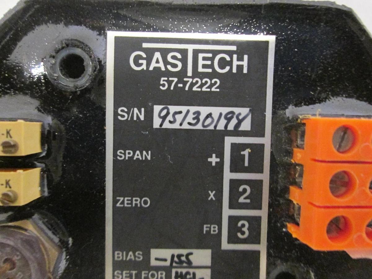 Used GasTech, Sensor Transmitter Amplifier, 57-7222, Used