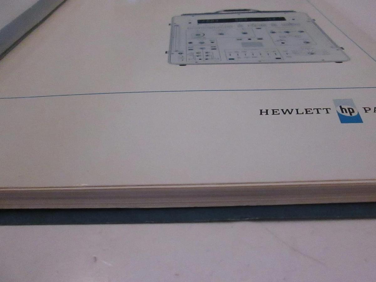 Used HP 4940A Transmission Impairment Measuring Set Operating Manual, Used