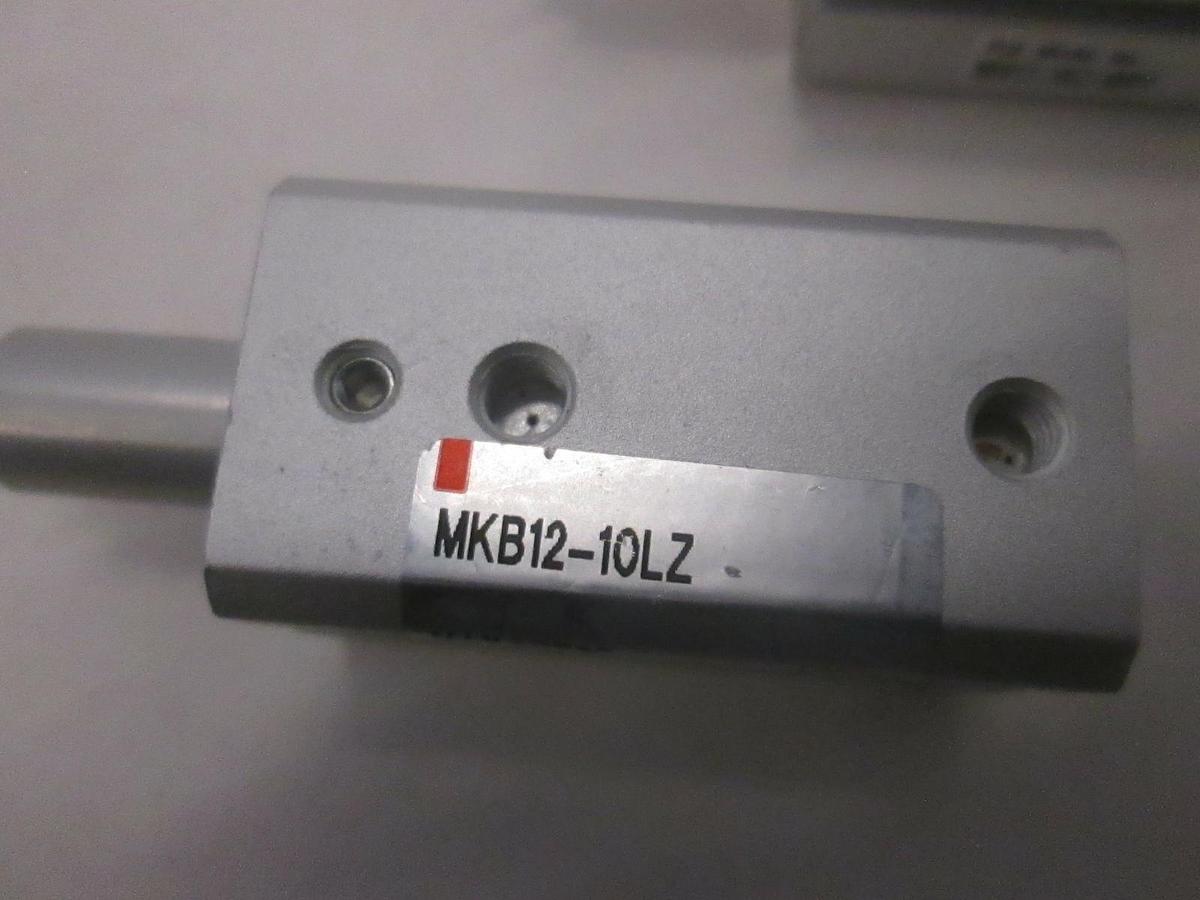 Used SMC, Rotary Clamp Cylinder, MKB12-10LZ, Used, Lot of 2