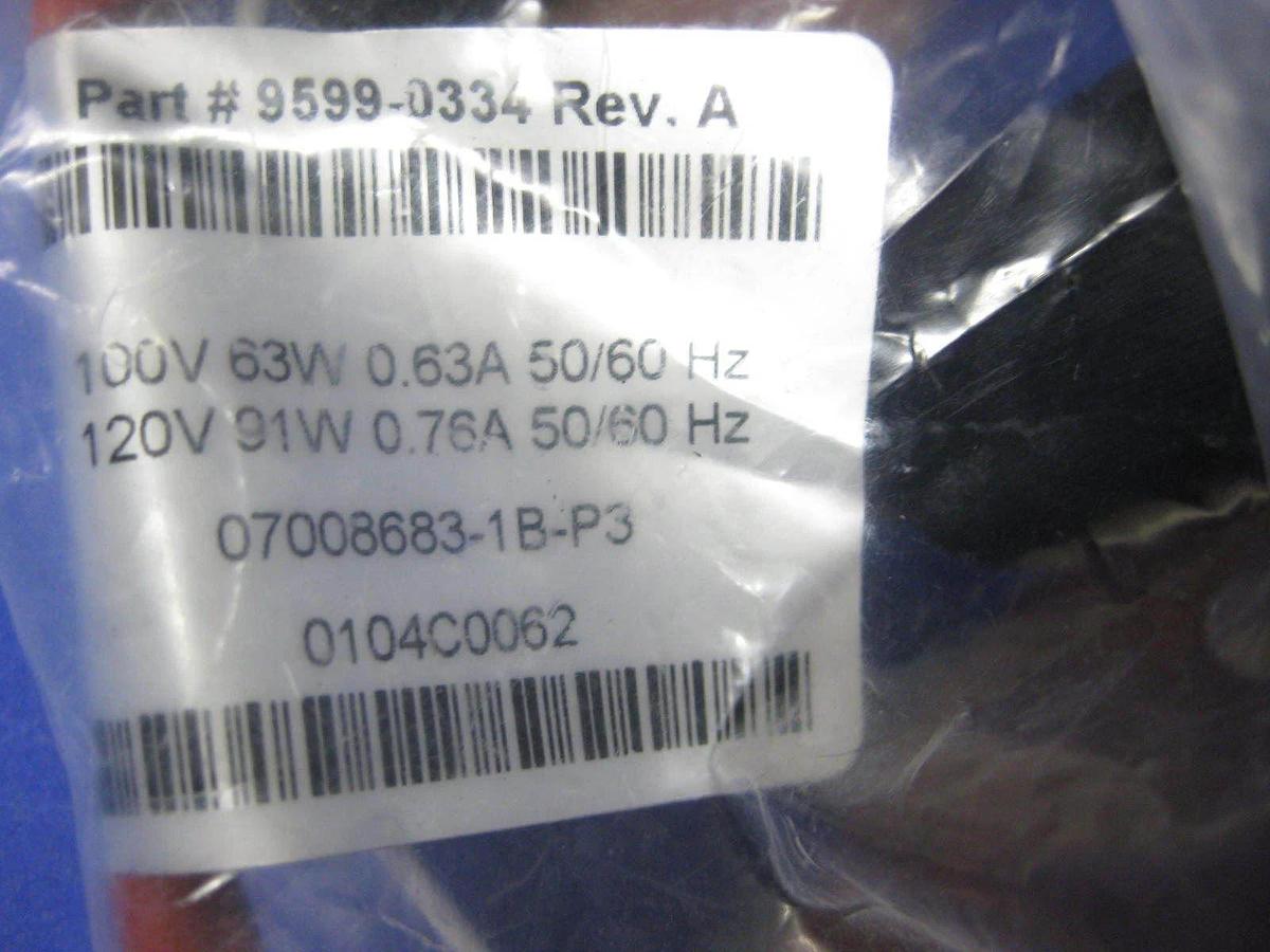 MKS HPS 9599-0334 Straight 7" Heater Jacket for 3” Diameter Vacuum Pipe, NEW