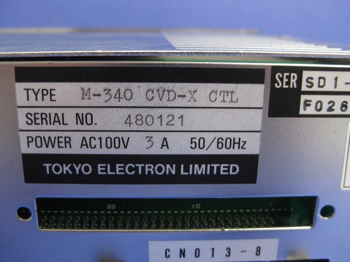 Used TEL Tokyo Electron Limited, Model 340 CVD-X / 340CX Gas System Ctrl Unit, Used