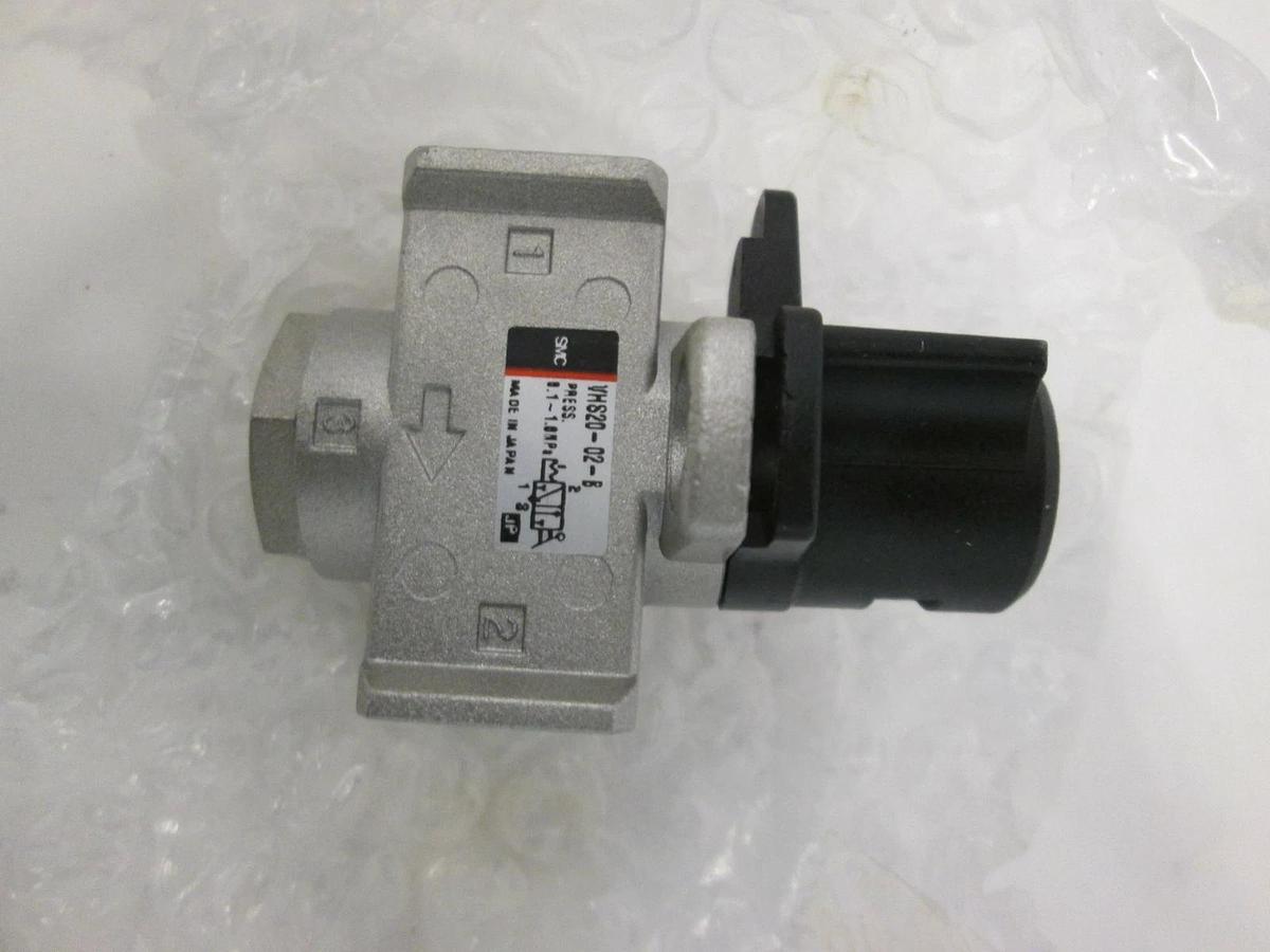 SMC, VHS20-02-B, Lock Out Valve, 3-Port, New, Lot of 3