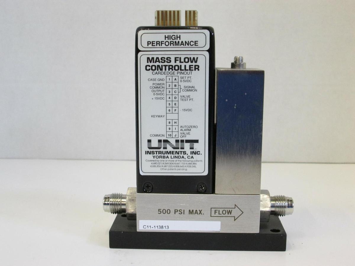 Used Unit UFC-1110A Mass Flow Controller MFC, H2, 20 SLM, 1/4" Male