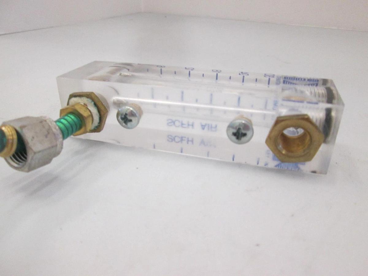 Used King Instruments, 0-30 SCFH Air, Flowmeter, Used