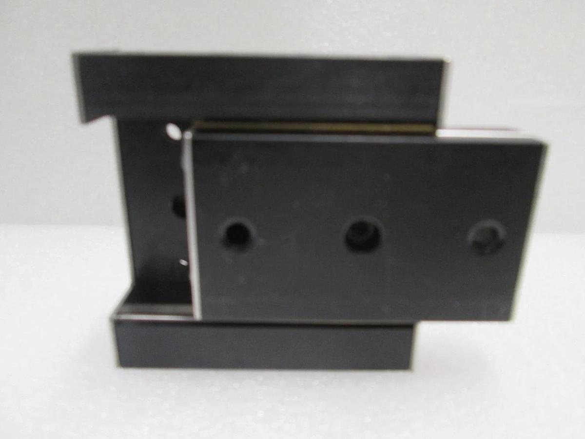 Used Del-Tron, Linear Bearing Guide Block w/ Guide Rail, Used