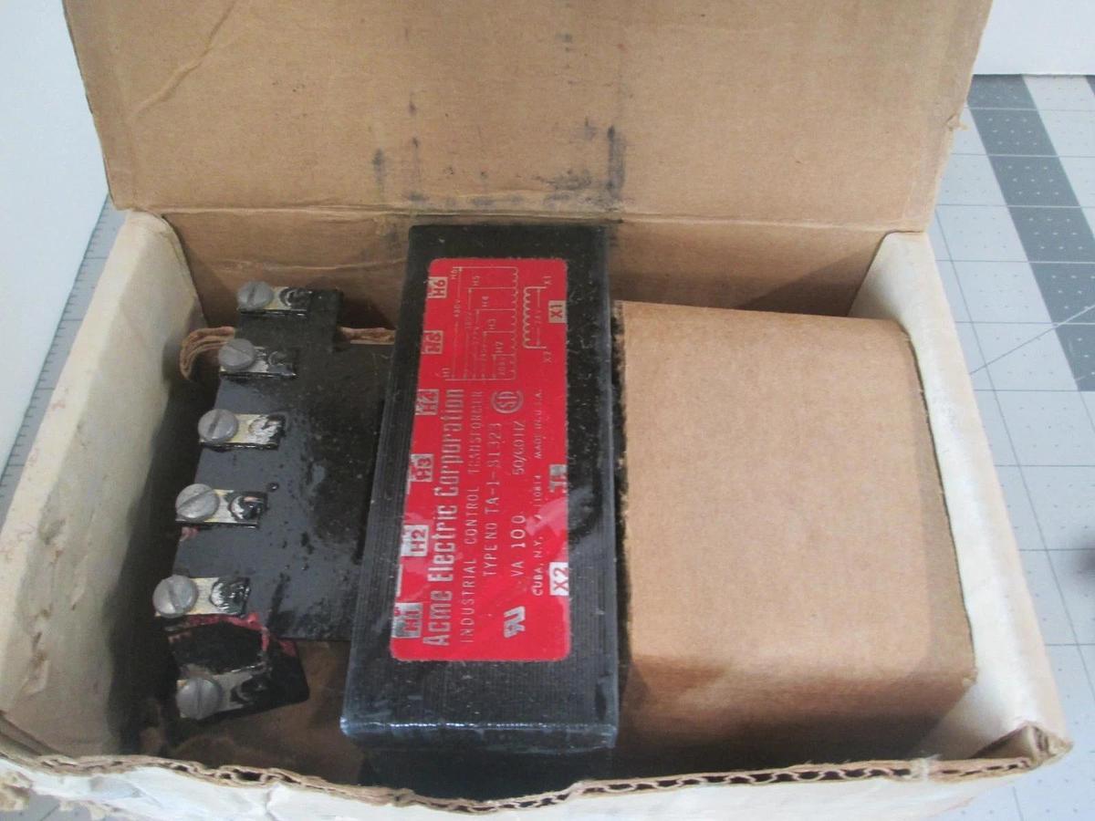 Used ACME Transformer, TA-1-81323, Power Transformer, 24V, 100VA, New
