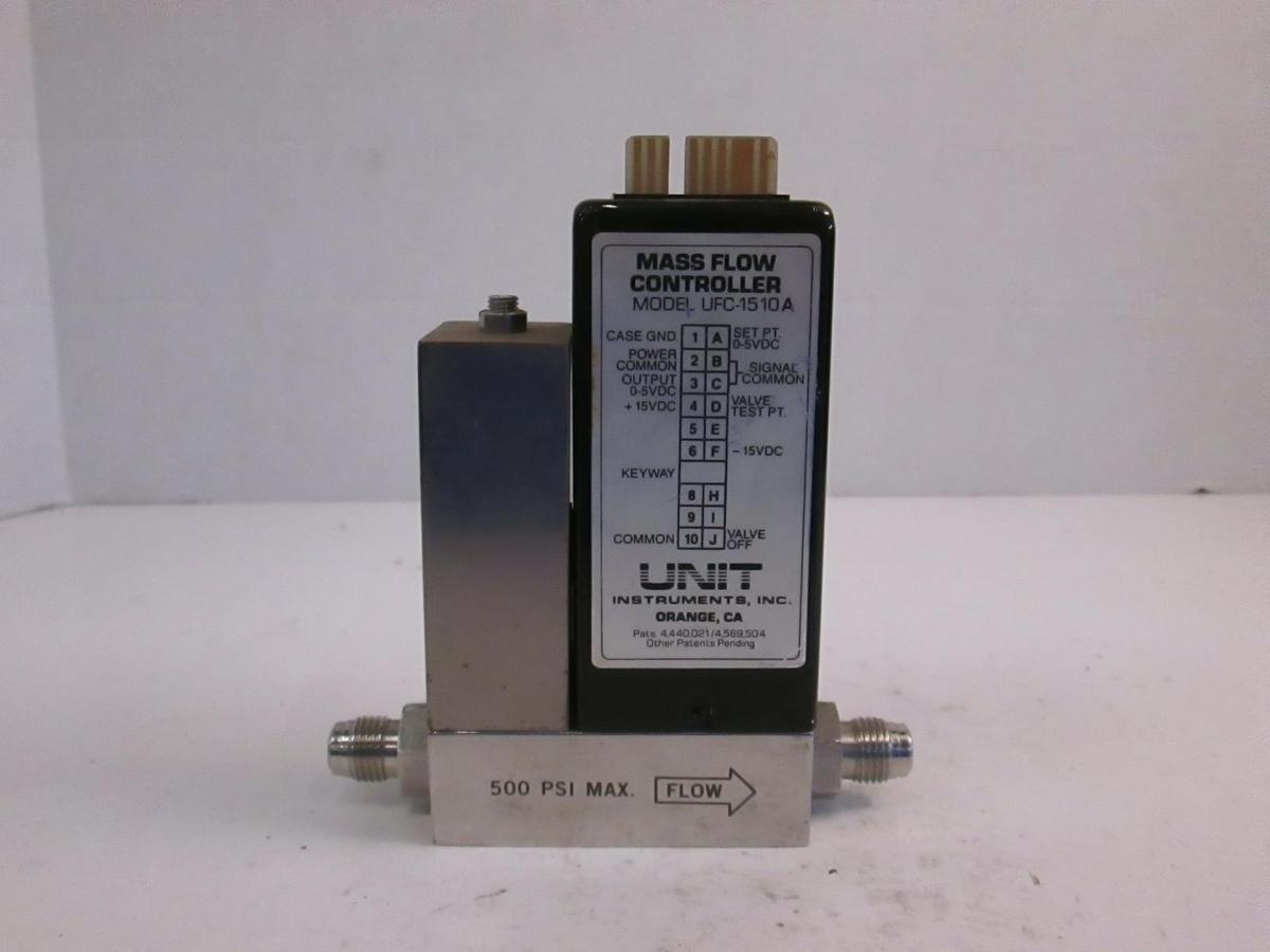Used Unit UFC-1510A Mass Flow Controller, Gas, AR, 20 SLPM