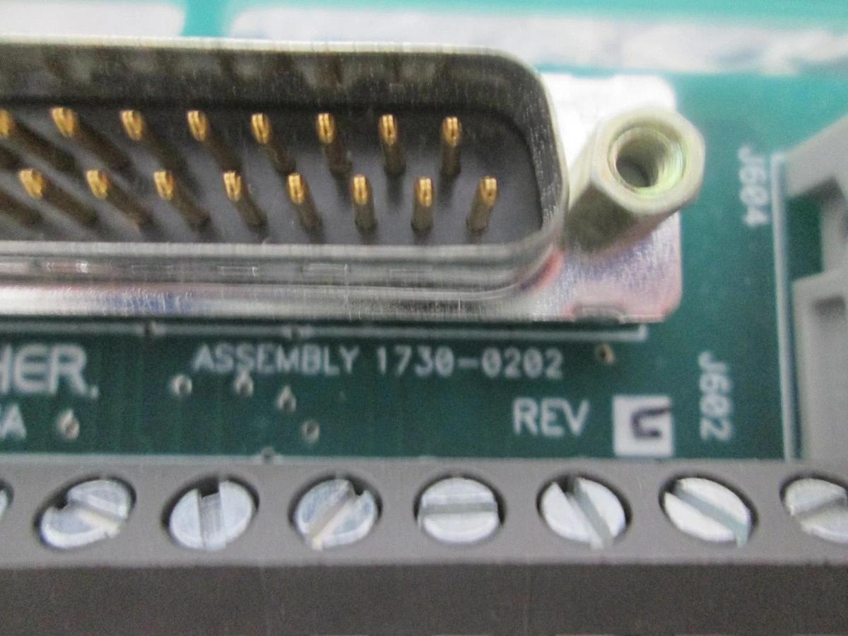 Used Schumacher, 1730-0202, Breakout Transfill PCB Assy, Used