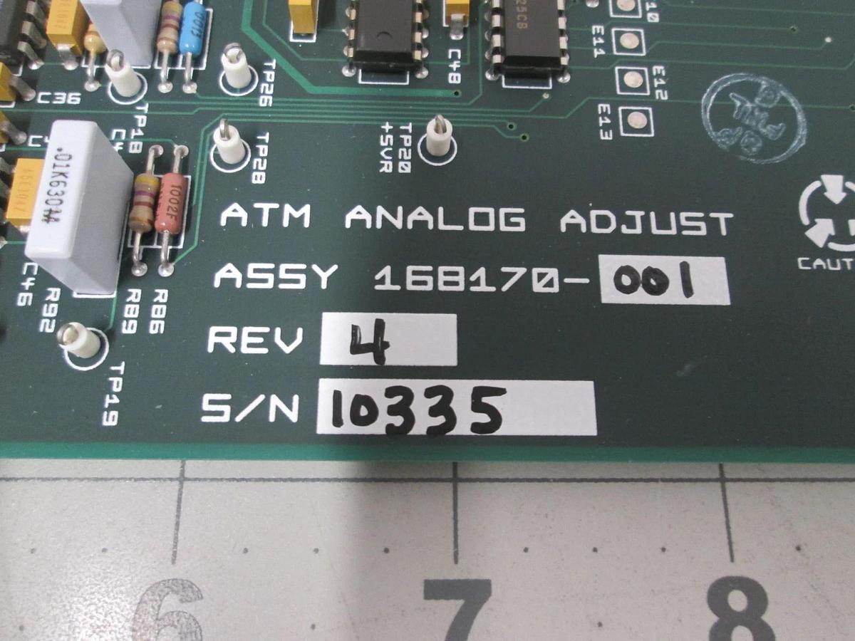 SPT Micro, 168170-001, Analog Adjust ATM PCB Assy, New