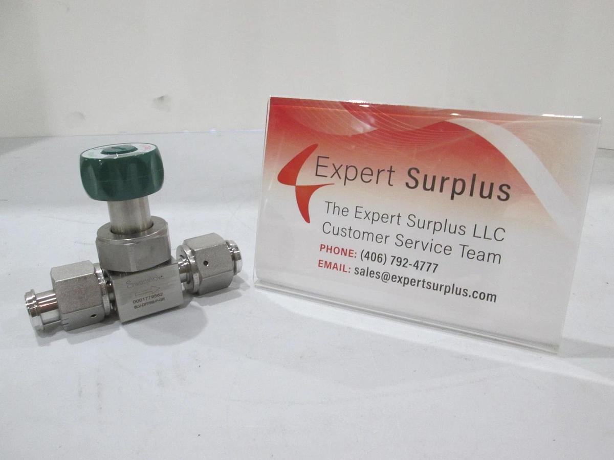 Swagelok, 6LV-DFFR8-P-GR, Manual Diaphragm Valve, New