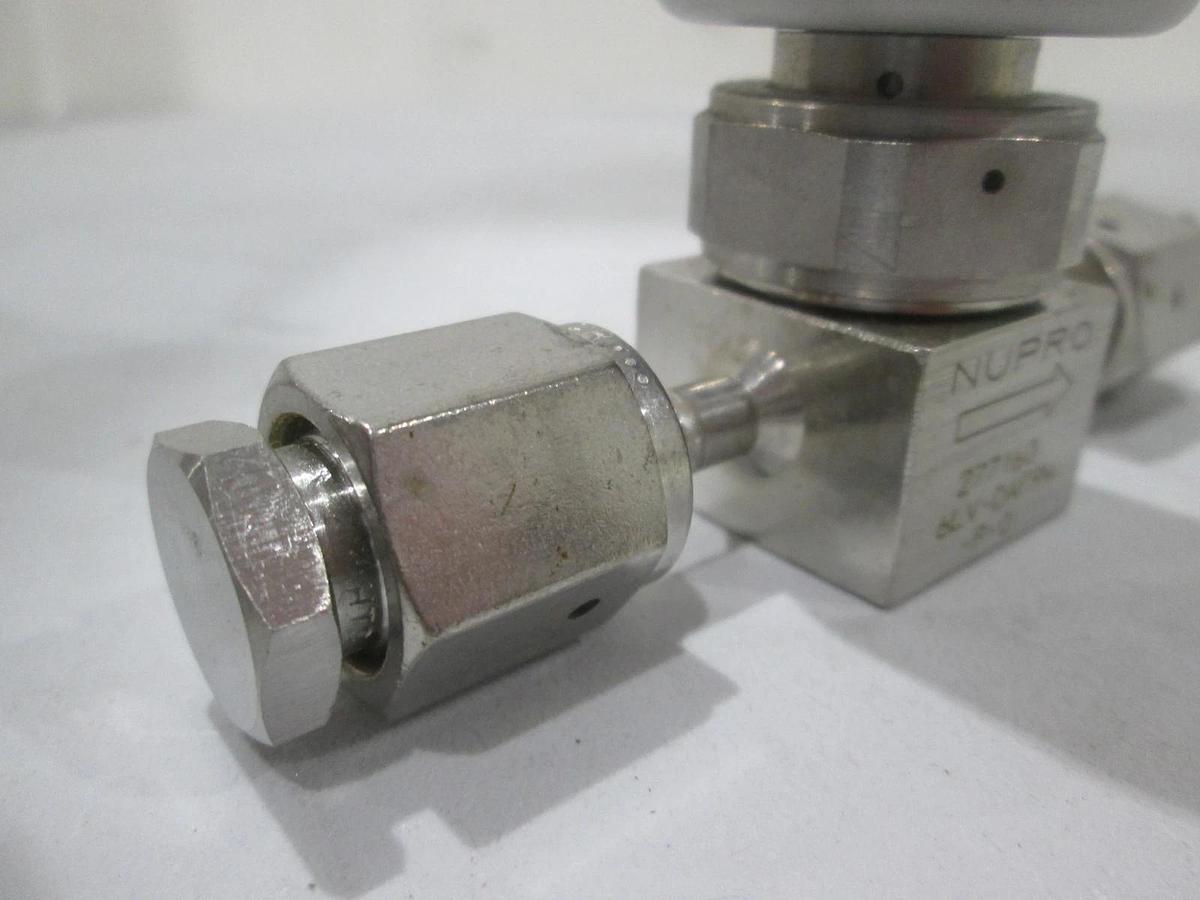 Used Nupro, 6LV-DAFR4-P-O, Sealed Diaphragm Valve, Used