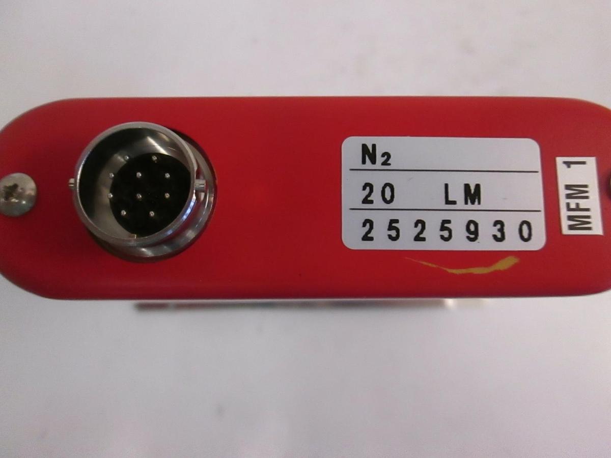Used Stec SEF-500 Mass Flow Meter, 1/4" Compression, N2, 20 LM, Used