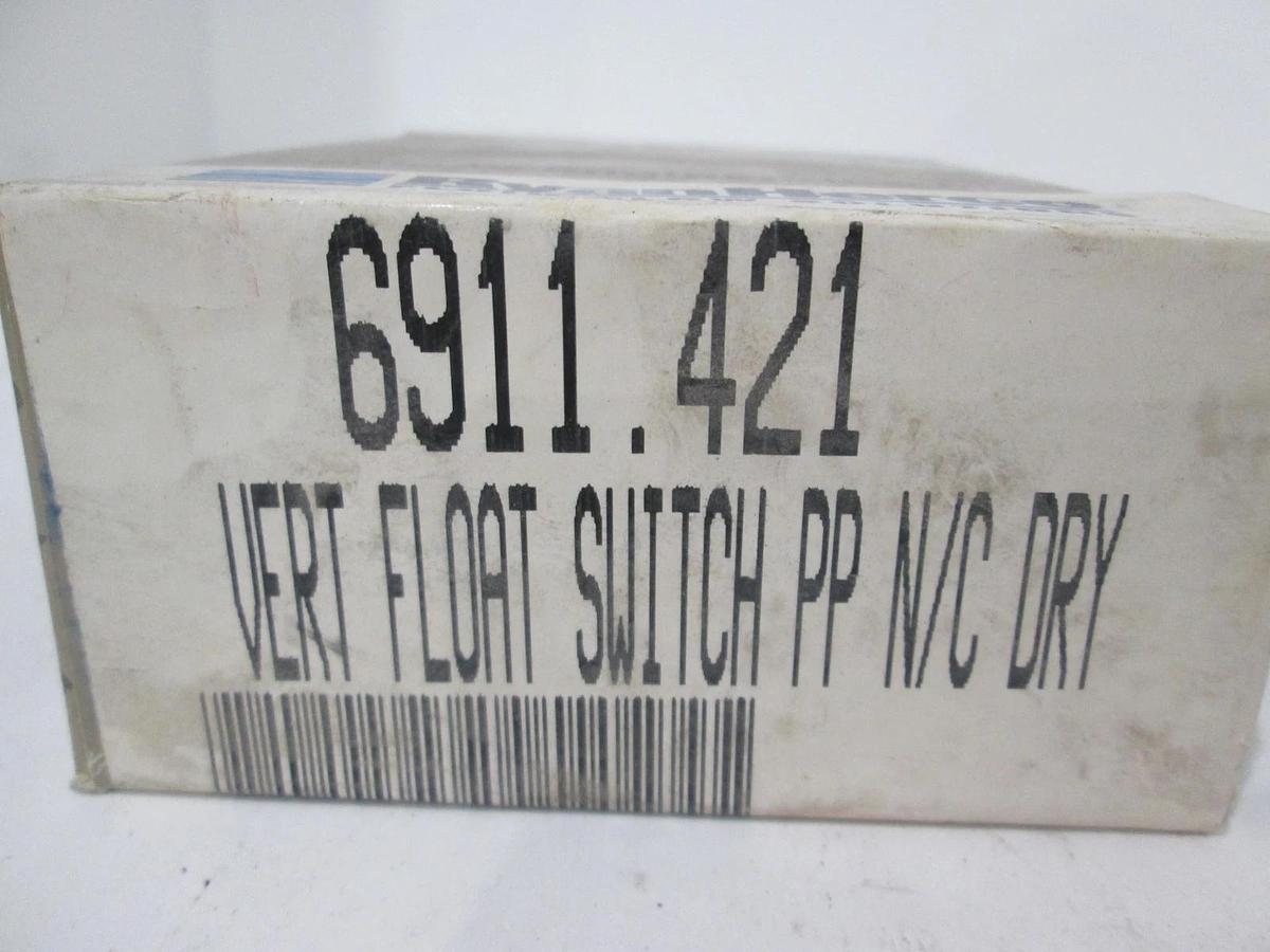 Compac Engineer, Vertical Float Switch PP N/C Dry, Series 20-611, 6911.421, New