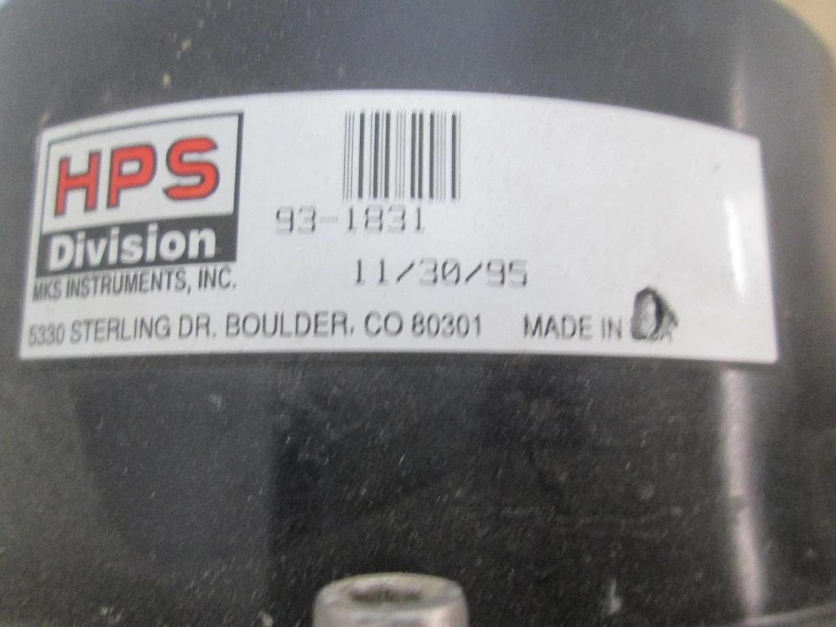 Used HPS Division, MKS, 93-1831, Vacuum Valve, Used iso 80