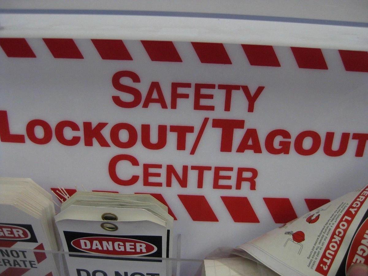 Used Safety Lockout/Tagout Center, Used